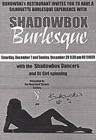 bukowski shadowbox poster